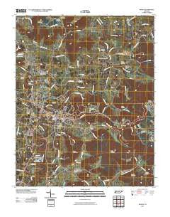 Sparta Tennessee Historical topographic map, 1:24000 scale, 7.5 X 7.5 Minute, Year 2010