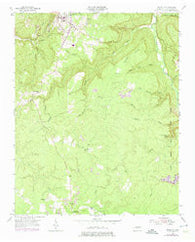 Spencer Tennessee Historical topographic map, 1:24000 scale, 7.5 X 7.5 Minute, Year 1954