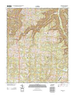 Spencer Tennessee Historical topographic map, 1:24000 scale, 7.5 X 7.5 Minute, Year 2013