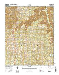 Spencer Tennessee Current topographic map, 1:24000 scale, 7.5 X 7.5 Minute, Year 2016