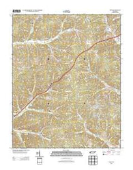 Spot Tennessee Historical topographic map, 1:24000 scale, 7.5 X 7.5 Minute, Year 2013