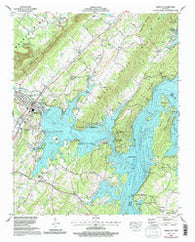 Spring City Tennessee Historical topographic map, 1:24000 scale, 7.5 X 7.5 Minute, Year 1966