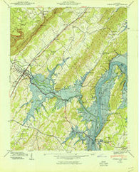 Spring City Tennessee Historical topographic map, 1:24000 scale, 7.5 X 7.5 Minute, Year 1940