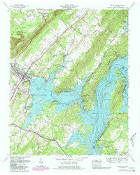 Spring City Tennessee Historical topographic map, 1:24000 scale, 7.5 X 7.5 Minute, Year 1966