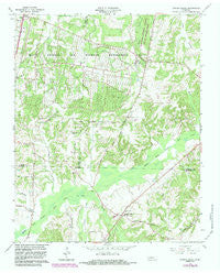 Spring Creek Tennessee Historical topographic map, 1:24000 scale, 7.5 X 7.5 Minute, Year 1966