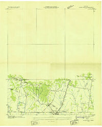 Spring Hill Tennessee Historical topographic map, 1:24000 scale, 7.5 X 7.5 Minute, Year 1936