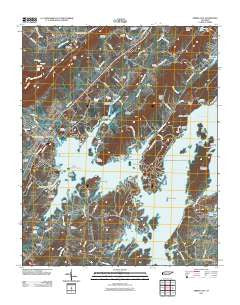 Spring City Tennessee Historical topographic map, 1:24000 scale, 7.5 X 7.5 Minute, Year 2011
