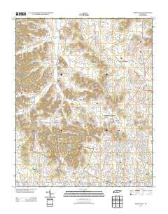 Spring Hill Tennessee Historical topographic map, 1:24000 scale, 7.5 X 7.5 Minute, Year 2013