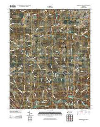 Springfield South Tennessee Historical topographic map, 1:24000 scale, 7.5 X 7.5 Minute, Year 2010