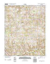 Springfield South Tennessee Historical topographic map, 1:24000 scale, 7.5 X 7.5 Minute, Year 2013