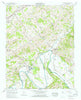 Springvale Tennessee Historical topographic map, 1:24000 scale, 7.5 X 7.5 Minute, Year 1961