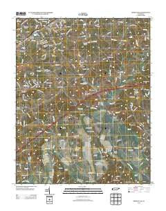 Springvale Tennessee Historical topographic map, 1:24000 scale, 7.5 X 7.5 Minute, Year 2013