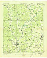 St. Joseph Tennessee Historical topographic map, 1:24000 scale, 7.5 X 7.5 Minute, Year 1936