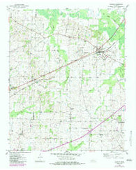 Stanton Tennessee Historical topographic map, 1:24000 scale, 7.5 X 7.5 Minute, Year 1952