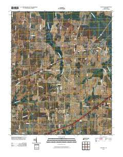 Stanton Tennessee Historical topographic map, 1:24000 scale, 7.5 X 7.5 Minute, Year 2010