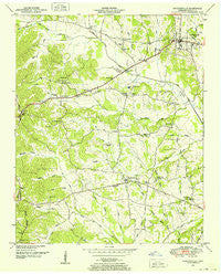 Stantonville Tennessee Historical topographic map, 1:24000 scale, 7.5 X 7.5 Minute, Year 1949
