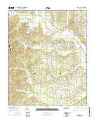 Stantonville Tennessee Current topographic map, 1:24000 scale, 7.5 X 7.5 Minute, Year 2016