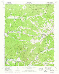 Stewart Tennessee Historical topographic map, 1:24000 scale, 7.5 X 7.5 Minute, Year 1950