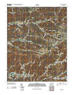 Stewart Tennessee Historical topographic map, 1:24000 scale, 7.5 X 7.5 Minute, Year 2010