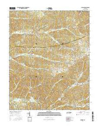Stewart Tennessee Current topographic map, 1:24000 scale, 7.5 X 7.5 Minute, Year 2016