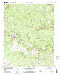 Stockton Tennessee Historical topographic map, 1:24000 scale, 7.5 X 7.5 Minute, Year 1954