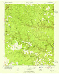 Stockton Tennessee Historical topographic map, 1:24000 scale, 7.5 X 7.5 Minute, Year 1954