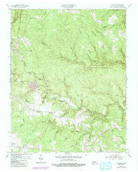 Stockton Tennessee Historical topographic map, 1:24000 scale, 7.5 X 7.5 Minute, Year 1954