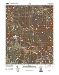 Stockton Tennessee Historical topographic map, 1:24000 scale, 7.5 X 7.5 Minute, Year 2010