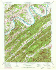 Stony Point Tennessee Historical topographic map, 1:24000 scale, 7.5 X 7.5 Minute, Year 1939