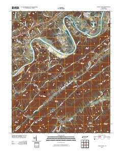 Stony Point Tennessee Historical topographic map, 1:24000 scale, 7.5 X 7.5 Minute, Year 2010