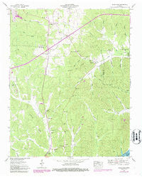 Sugar Tree Tennessee Historical topographic map, 1:24000 scale, 7.5 X 7.5 Minute, Year 1949