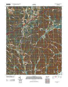 Sugar Tree Tennessee Historical topographic map, 1:24000 scale, 7.5 X 7.5 Minute, Year 2010