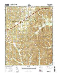 Sugar Tree Tennessee Current topographic map, 1:24000 scale, 7.5 X 7.5 Minute, Year 2016