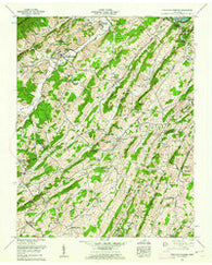 Sullivan Gardens Tennessee Historical topographic map, 1:24000 scale, 7.5 X 7.5 Minute, Year 1959