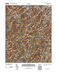 Sullivan Gardens Tennessee Historical topographic map, 1:24000 scale, 7.5 X 7.5 Minute, Year 2010