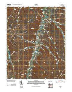 Sunrise Tennessee Historical topographic map, 1:24000 scale, 7.5 X 7.5 Minute, Year 2010