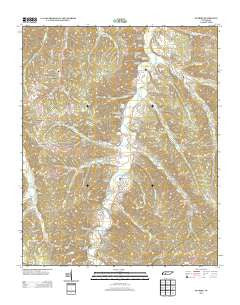 Sunrise Tennessee Historical topographic map, 1:24000 scale, 7.5 X 7.5 Minute, Year 2013