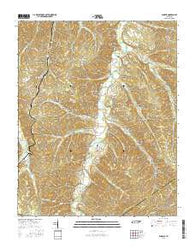 Sunrise Tennessee Current topographic map, 1:24000 scale, 7.5 X 7.5 Minute, Year 2016