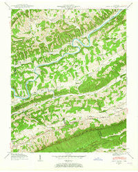 Swan Island Tennessee Historical topographic map, 1:24000 scale, 7.5 X 7.5 Minute, Year 1941