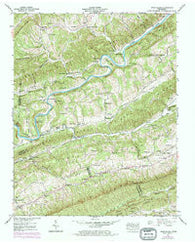 Swan Island Tennessee Historical topographic map, 1:24000 scale, 7.5 X 7.5 Minute, Year 1941