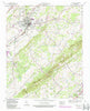 Sweetwater Tennessee Historical topographic map, 1:24000 scale, 7.5 X 7.5 Minute, Year 1974