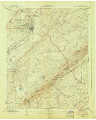 Sweetwater Tennessee Historical topographic map, 1:24000 scale, 7.5 X 7.5 Minute, Year 1942