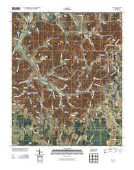 Taft Tennessee Historical topographic map, 1:24000 scale, 7.5 X 7.5 Minute, Year 2010