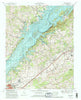 Talbott Tennessee Historical topographic map, 1:24000 scale, 7.5 X 7.5 Minute, Year 1980