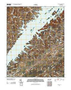 Talbott Tennessee Historical topographic map, 1:24000 scale, 7.5 X 7.5 Minute, Year 2010