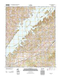 Talbott Tennessee Historical topographic map, 1:24000 scale, 7.5 X 7.5 Minute, Year 2013