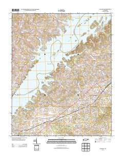 Talbott Tennessee Historical topographic map, 1:24000 scale, 7.5 X 7.5 Minute, Year 2013