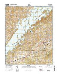 Talbott Tennessee Current topographic map, 1:24000 scale, 7.5 X 7.5 Minute, Year 2016