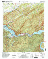 Tallassee Tennessee Historical topographic map, 1:24000 scale, 7.5 X 7.5 Minute, Year 2003