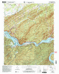 Tallassee Tennessee Historical topographic map, 1:24000 scale, 7.5 X 7.5 Minute, Year 2003